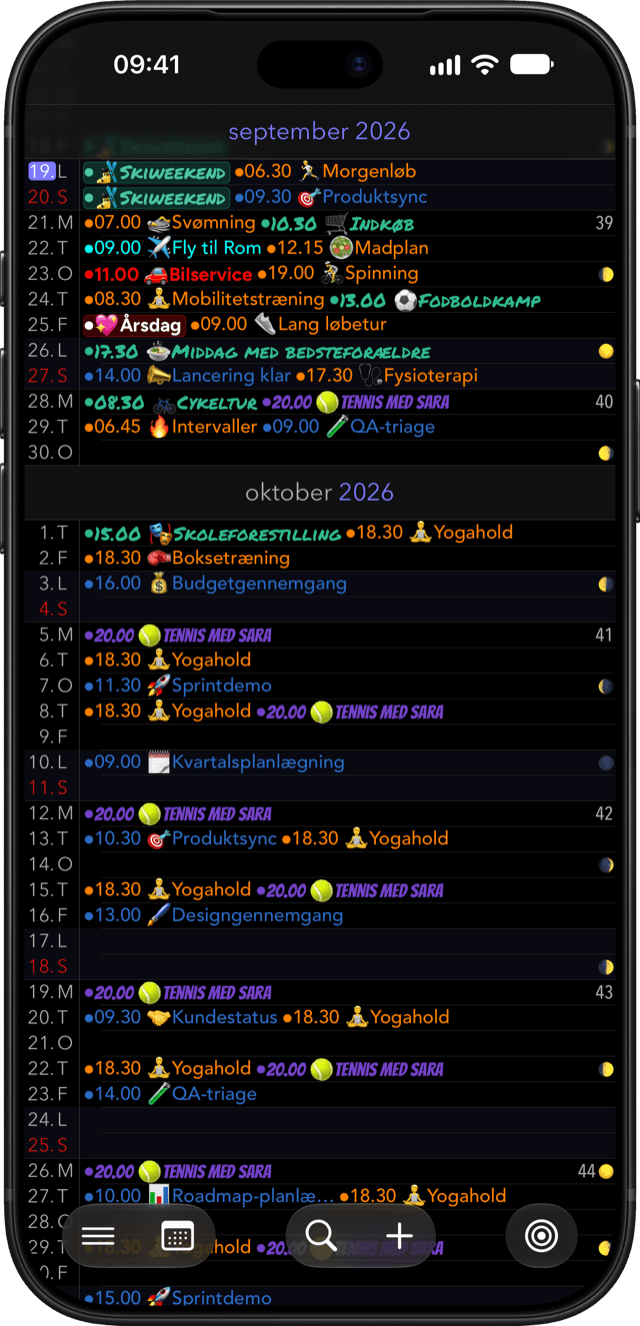 Kalender+ app