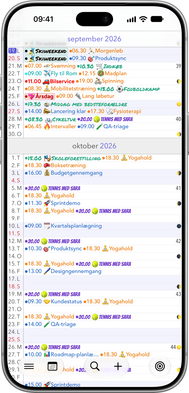 Kalender+ app