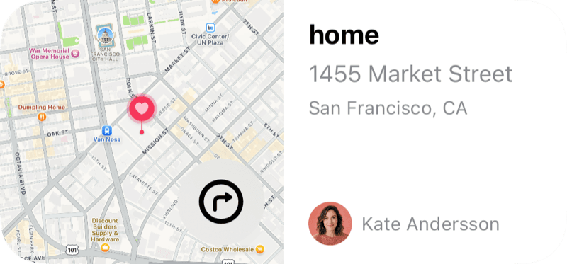 Address Widget