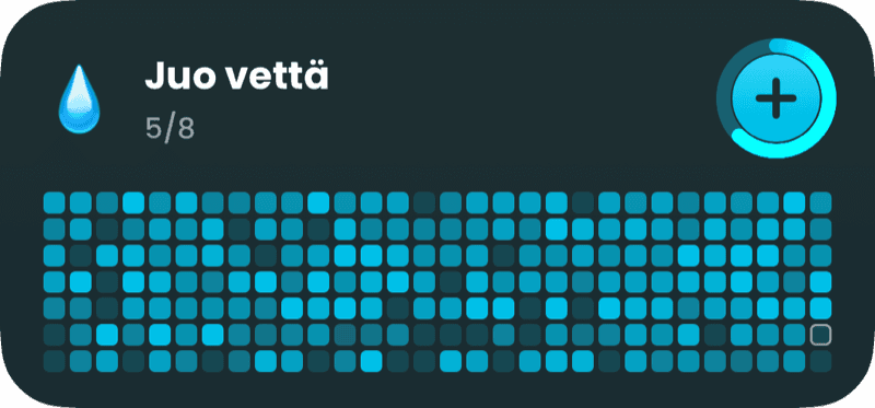 Kotinäytön widget