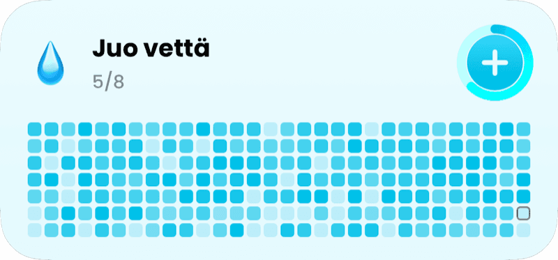 Kotinäytön widget