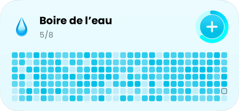 Widget d’écran d’accueil