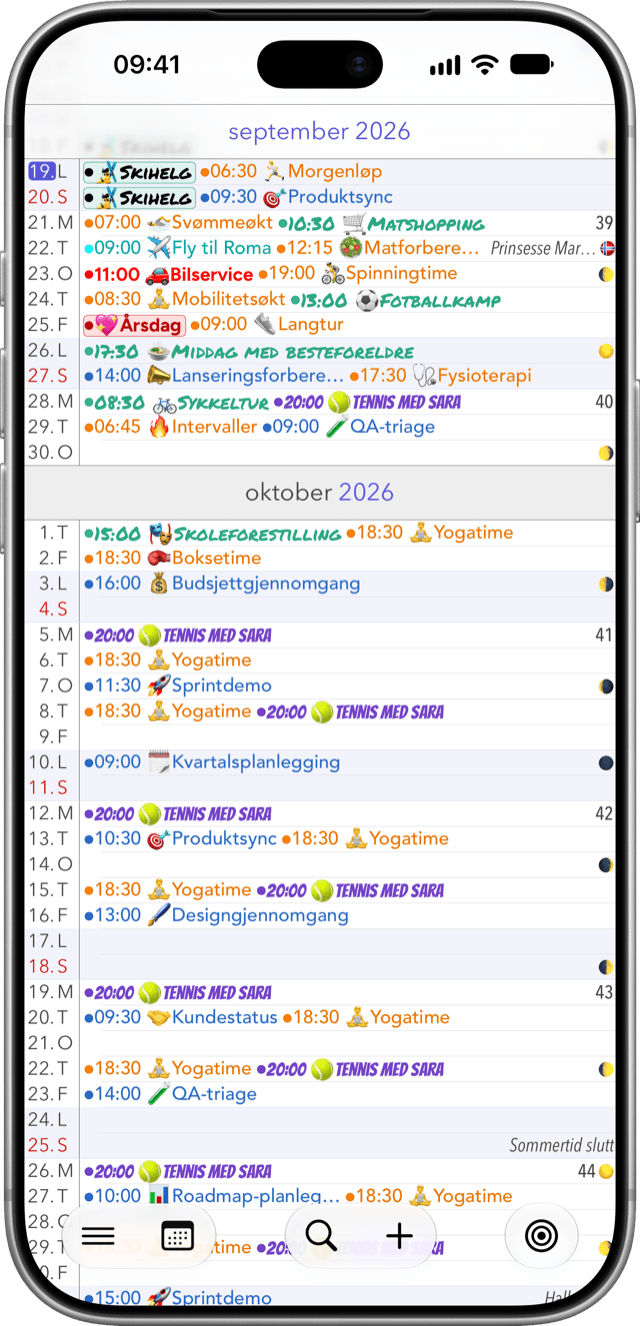Kalender+ app