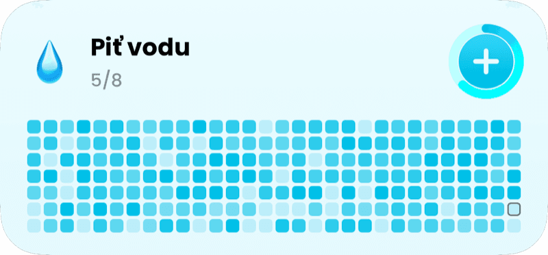Widget na ploche