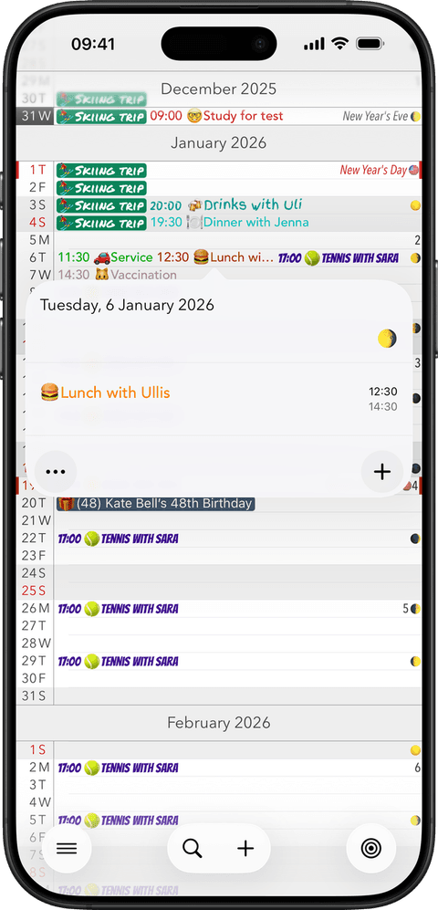 Kalender+ screenshot