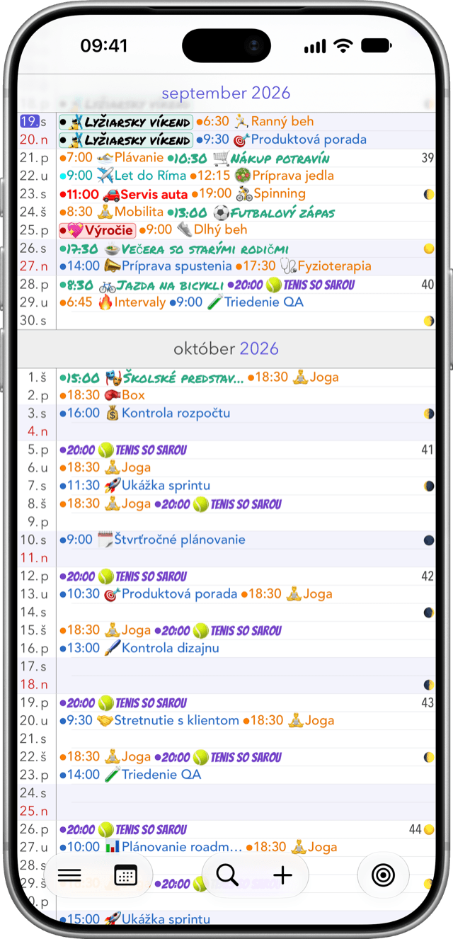 Calendar+ app