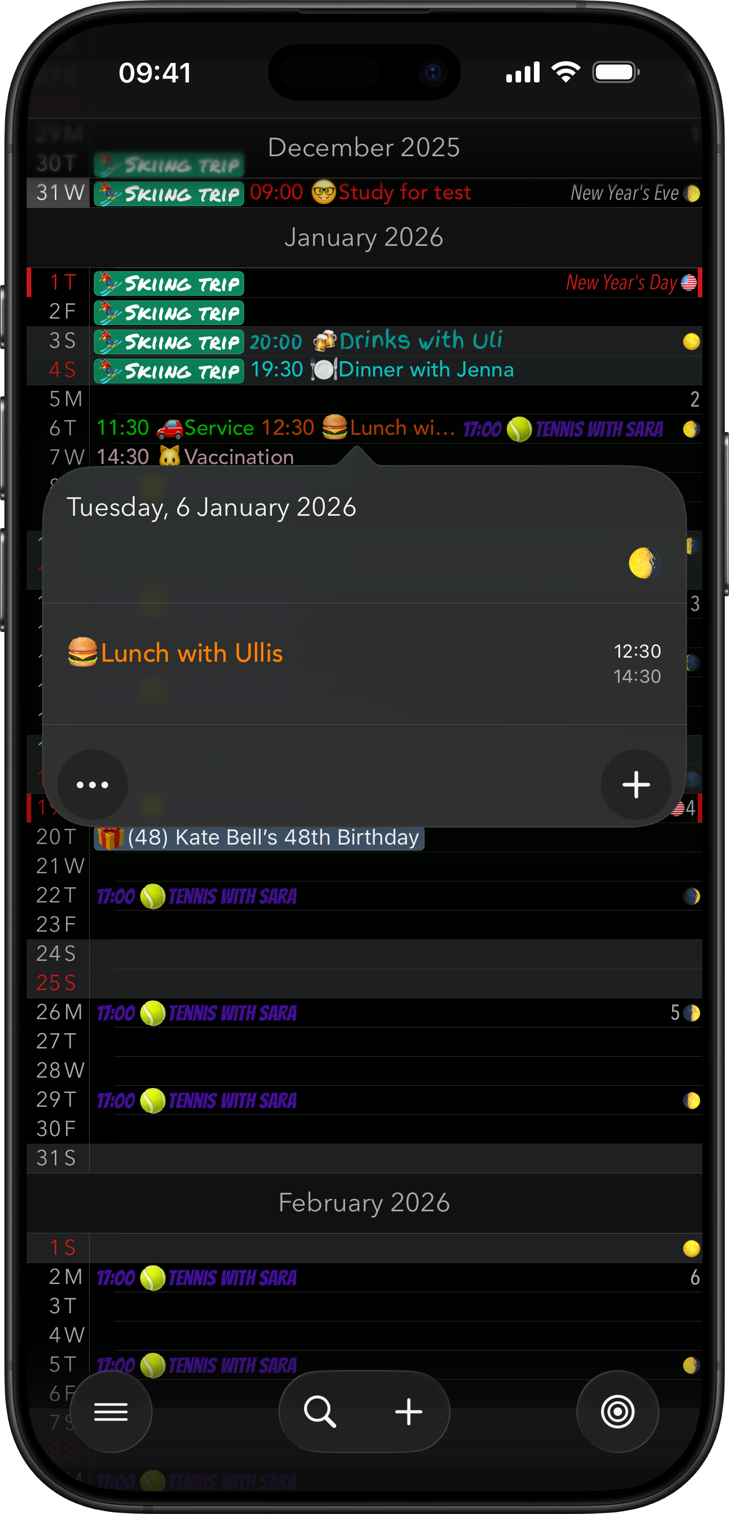 Calendar+ app